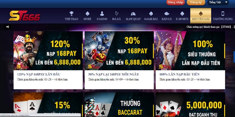 Ưu điểm Link vào nhà cái st666 casino mới nhất hiện nay